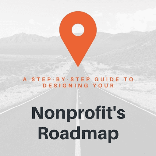 Road trip map with nonprofit guide.